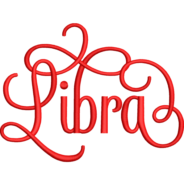 Libra Word Design