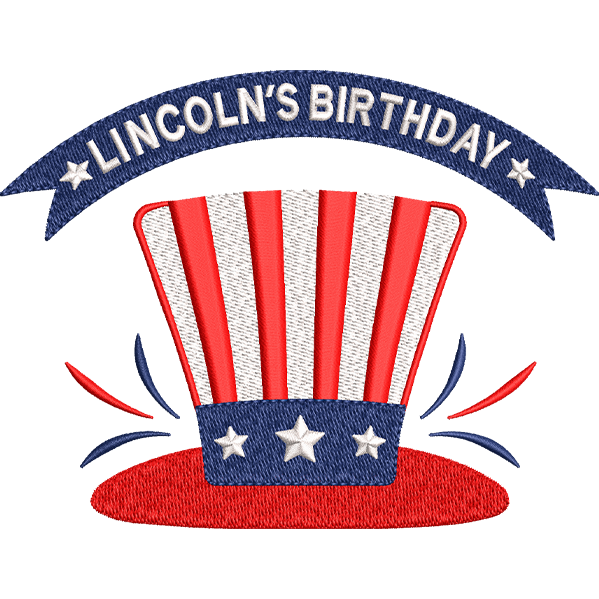 Lincolns Birthday Hat Design