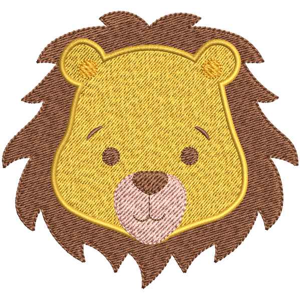 Cute Lion Baby Design