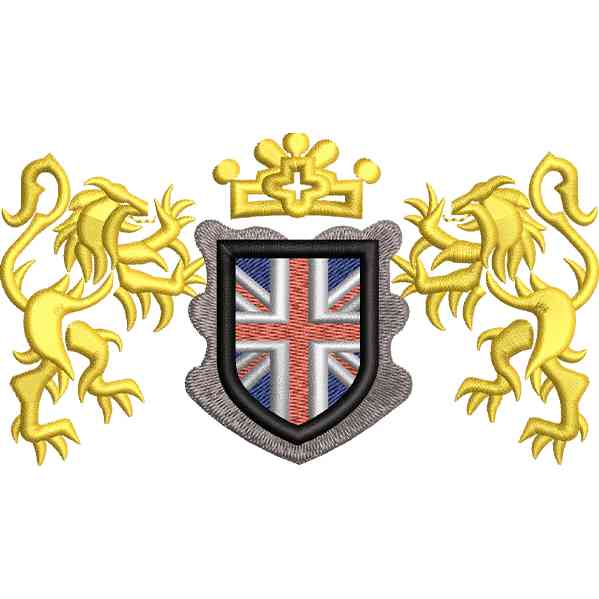 Lion Monogram Design