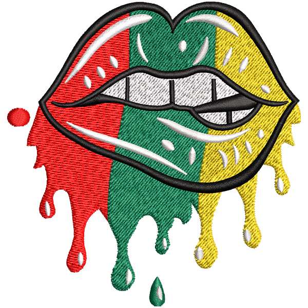 Painted Lips Design