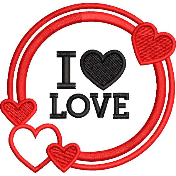 I Love You Design