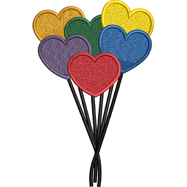 Love Balloons Design