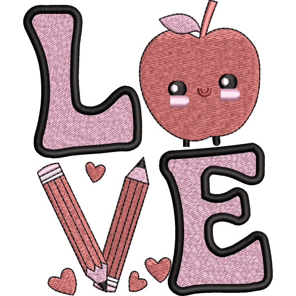 Love Pencil Design