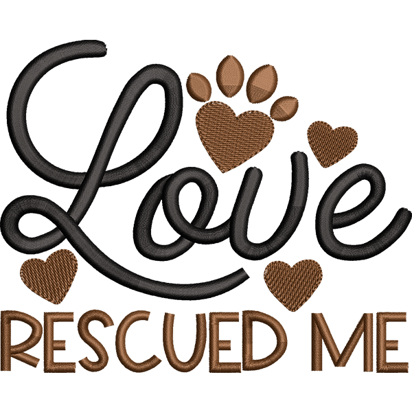 Love Rescued Me Design