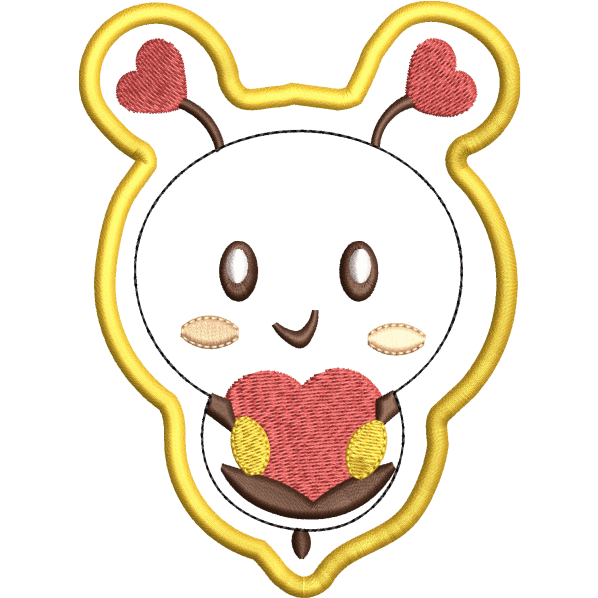 Cute Lovely Bee Design