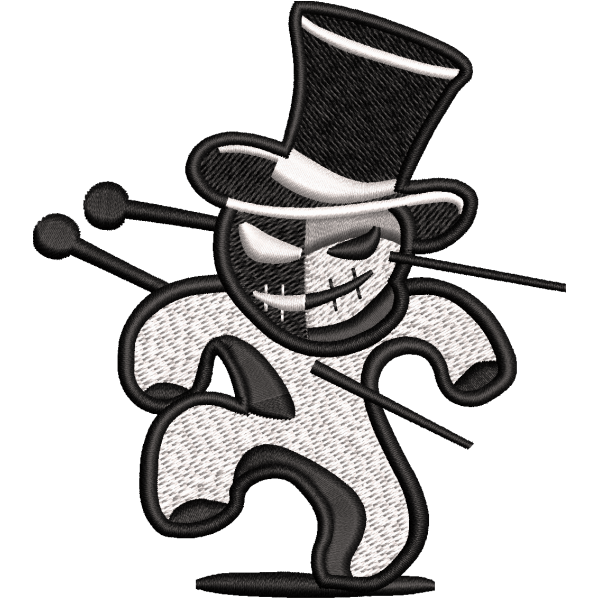 magic embroidery design