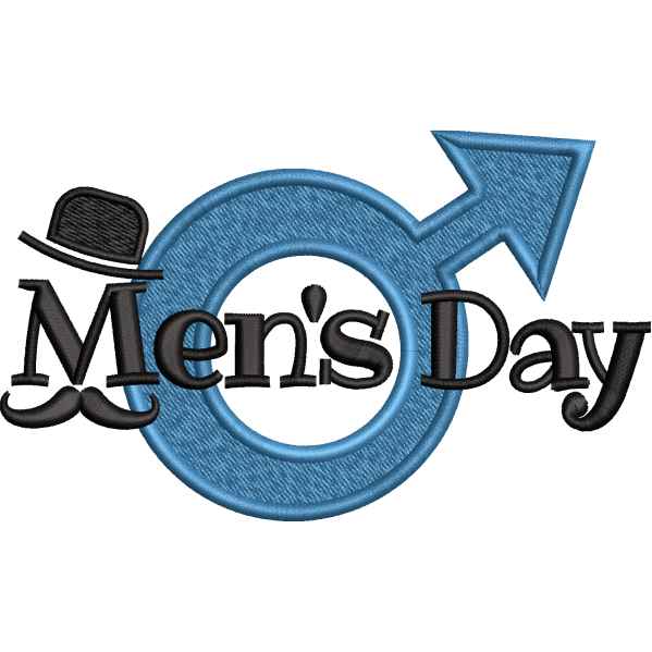 Men Day Sign Design