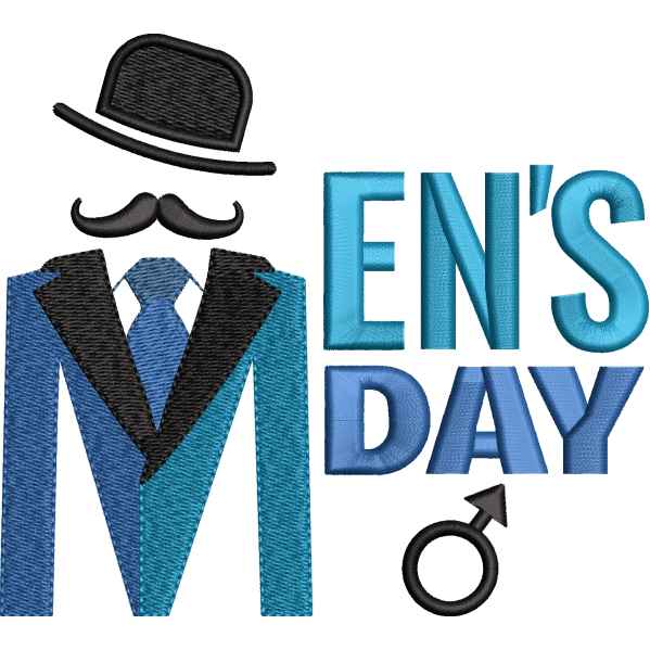 Creative Men Day Design
