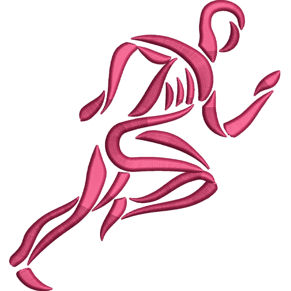 Running Man Outline Design
