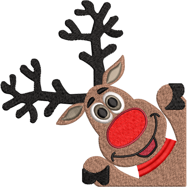 donkey embroidery design