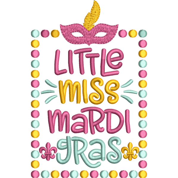 Little Miss Mardi Design