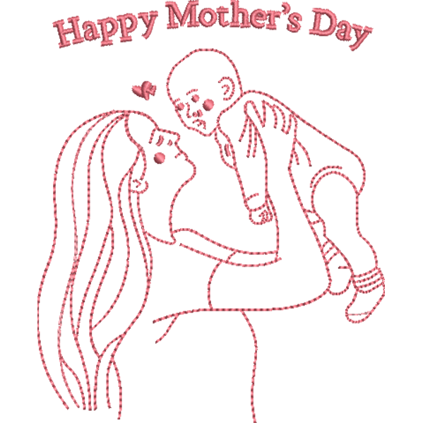 Mom With Child Design