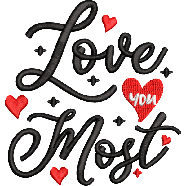 Love You Most Design