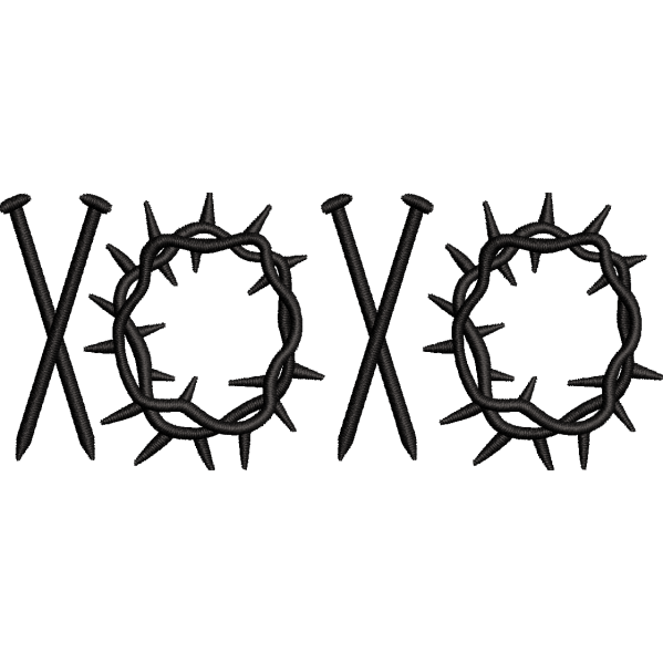 Nail XOXO Design