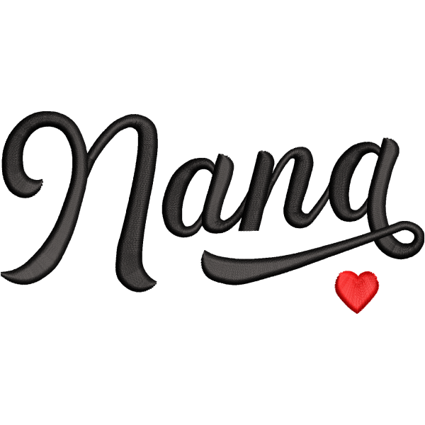 Nana Embroidery Design