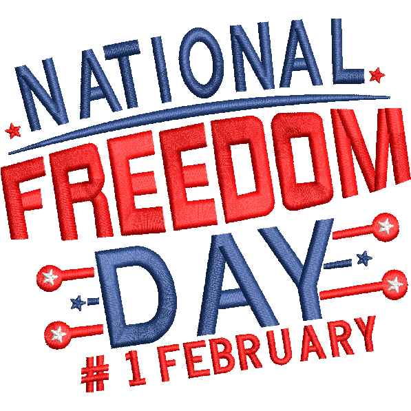 Freedom Embroidery Design