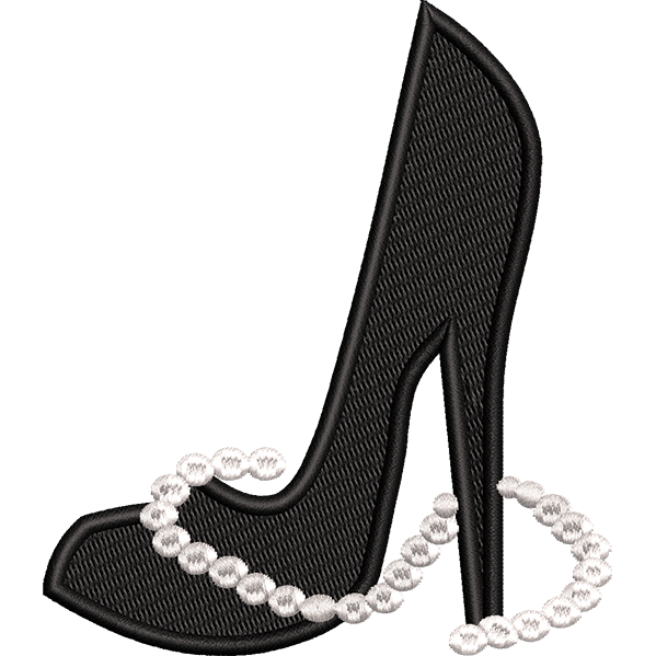 Black High Heel Design