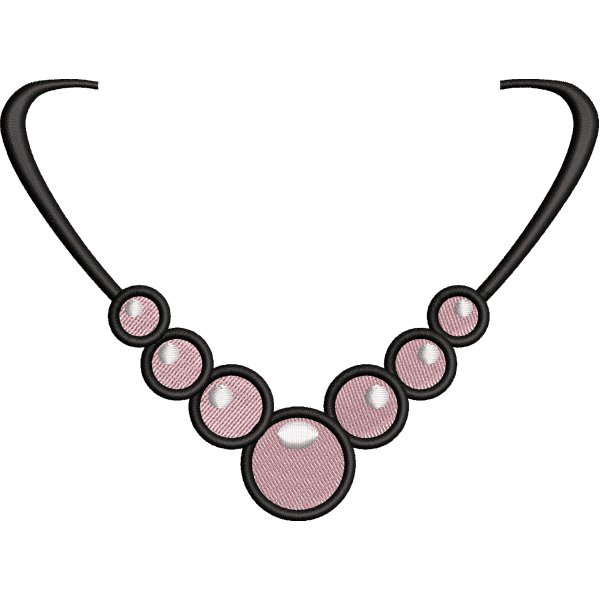 Pearl Style Necklace Design