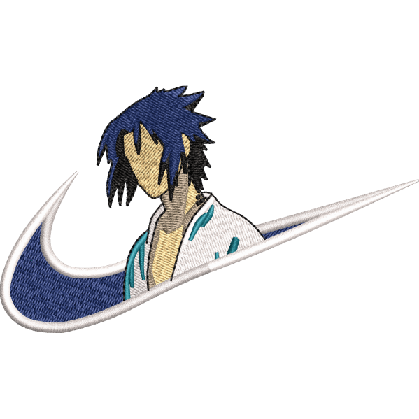 Sasuke Uchiha Nike Logo Design