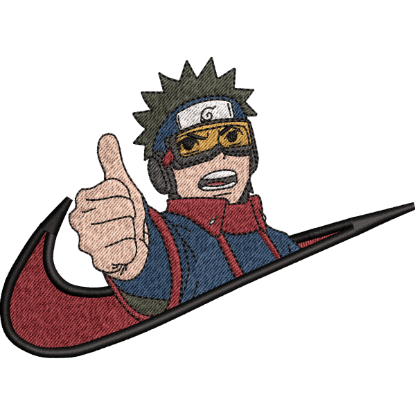 Naruto Nike Logo Design