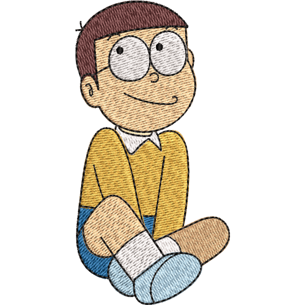 nobita embroidery design