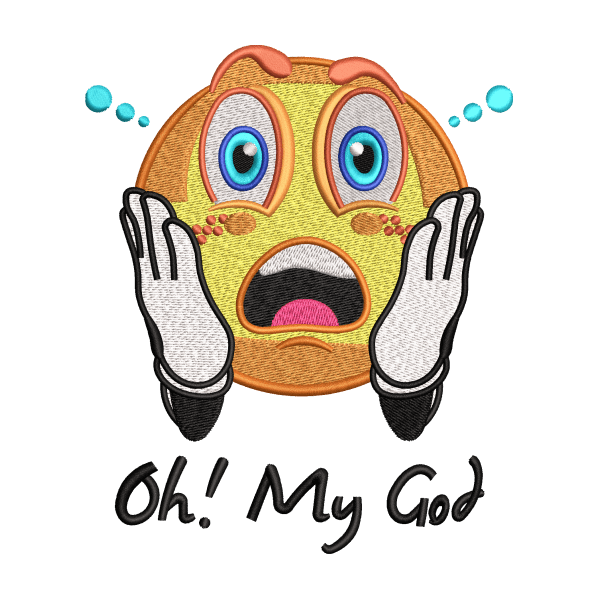 OMG embroidery design