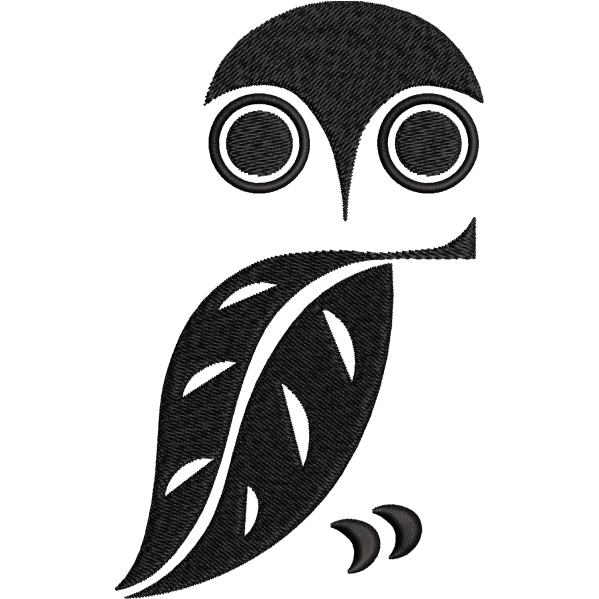 Owl Leaf Design