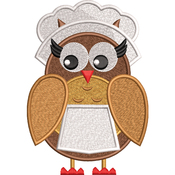 Cooker Brown Owl Design