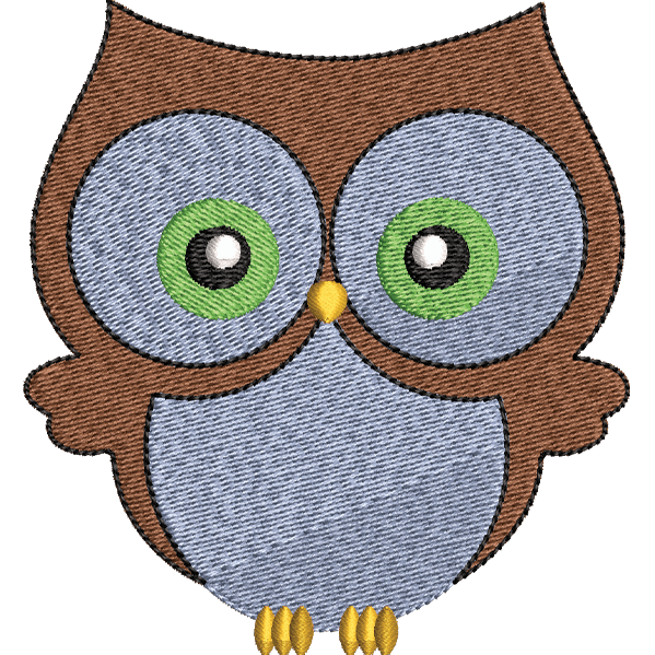 Big Eyes Owl Design