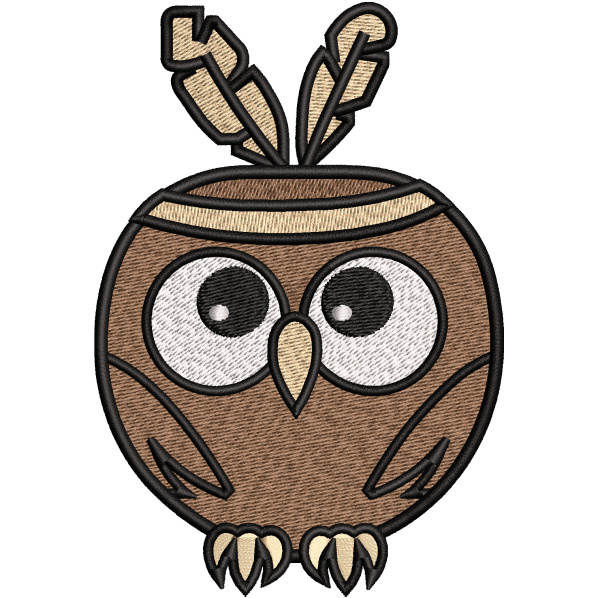 brown owl design