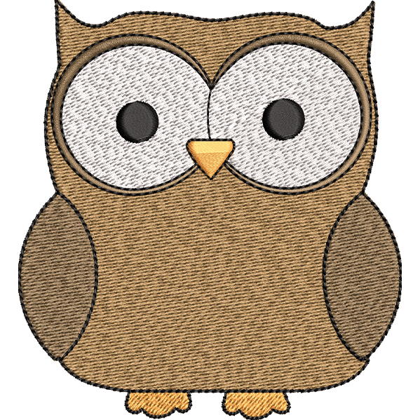 Little Cute Baby Owl