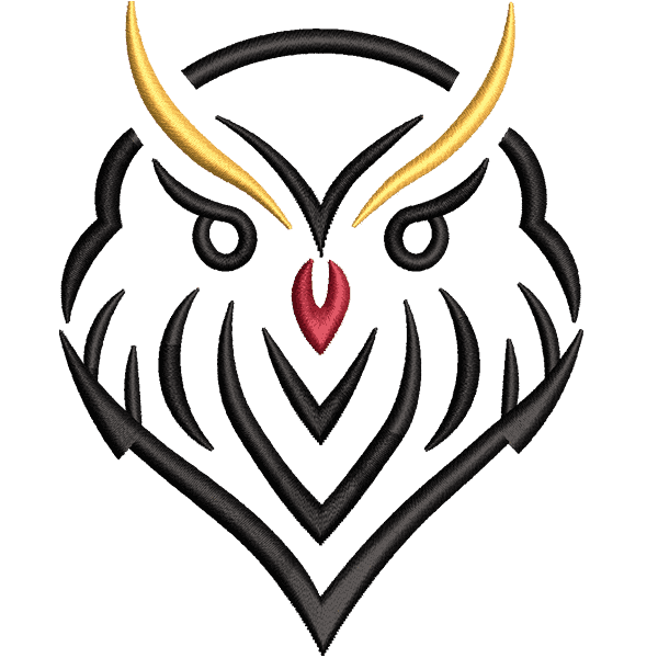 Owl Face Design