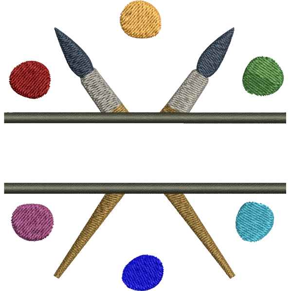 Paint With Brush Design