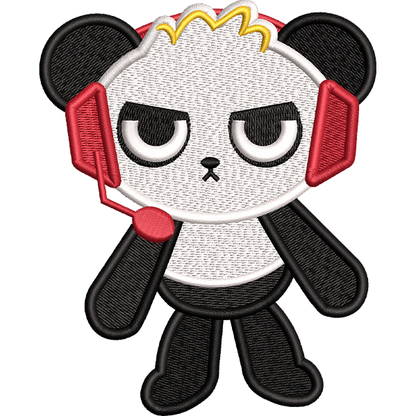 Angry Baby Panda Design