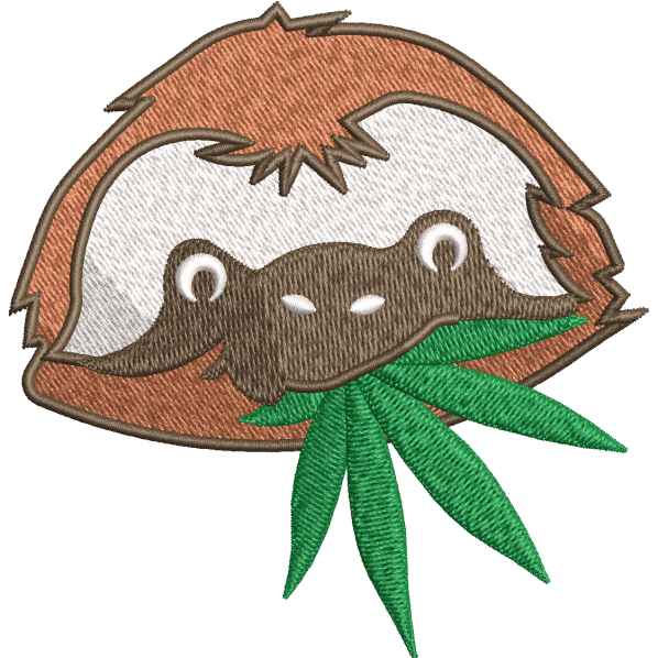 Sloth Face Design