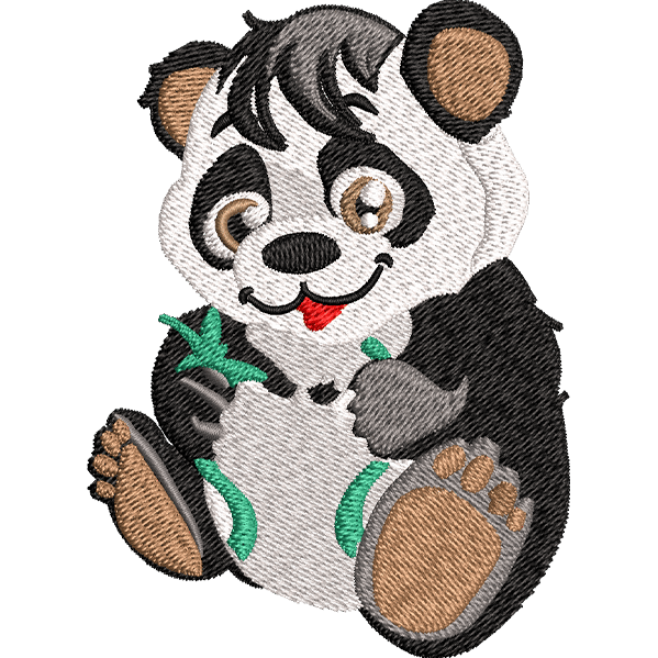 Panda Playing Design