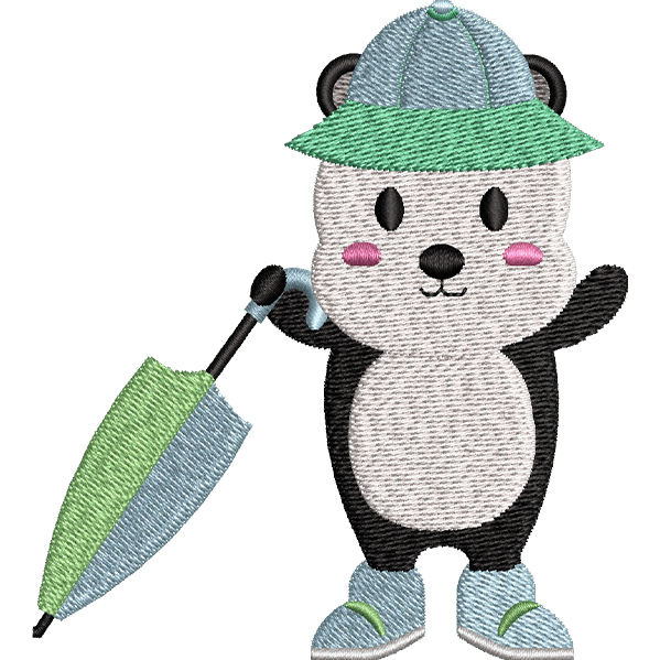 Panda Umbrella Design