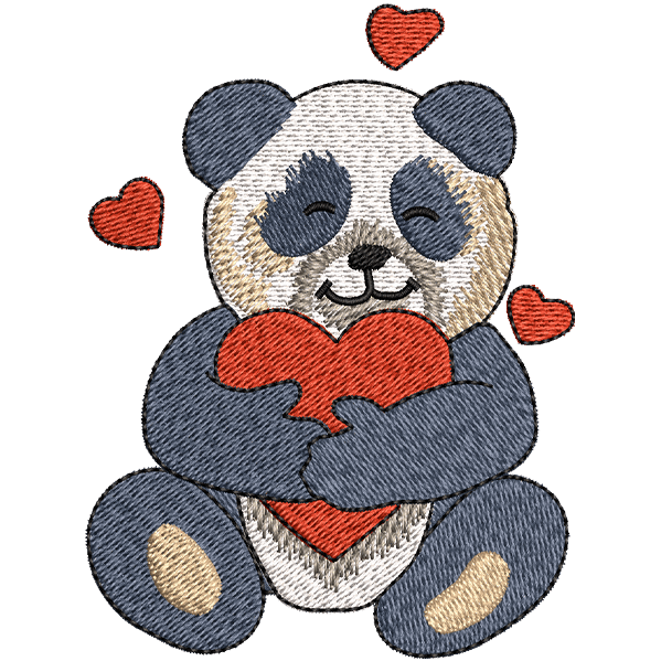 Panda Love Design