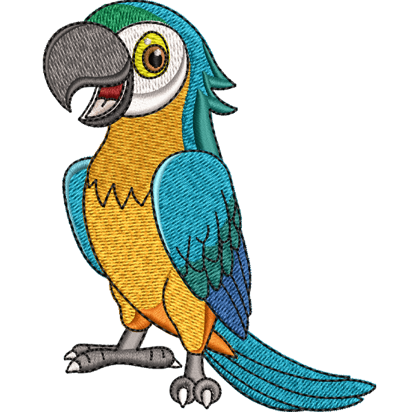 beautiful parrot design