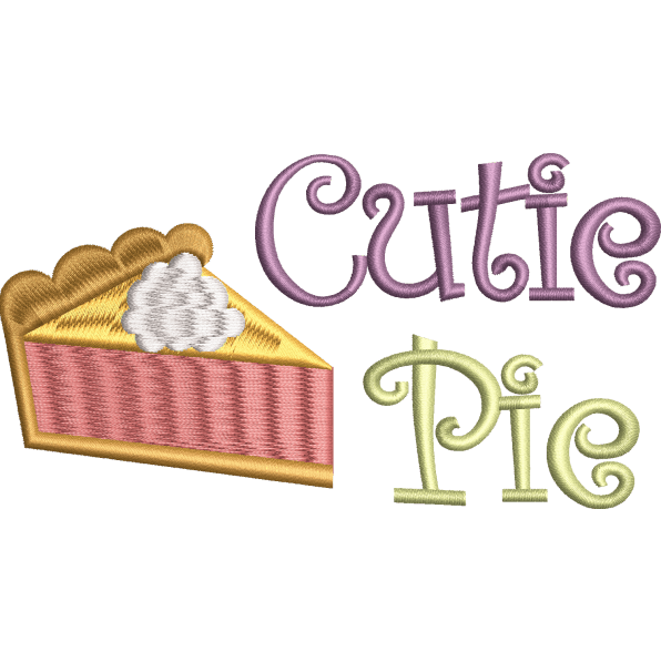 Cutie Pie Cake Slice