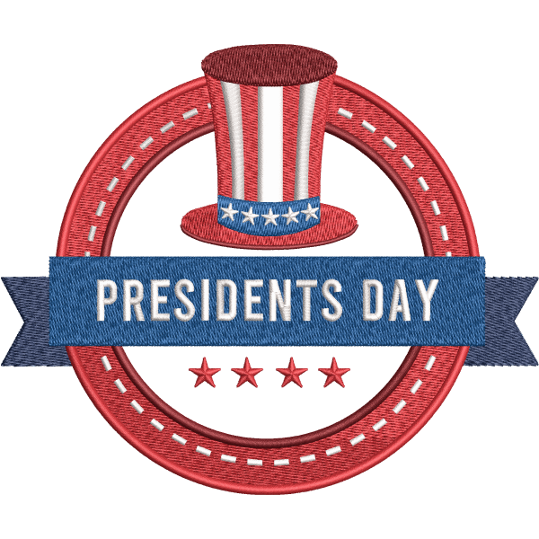 Presidents Day Logo Design