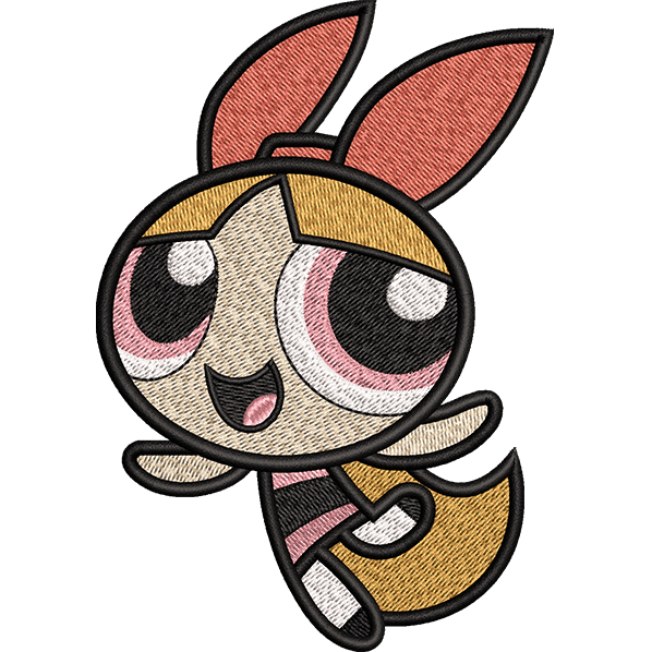 smiley puff design