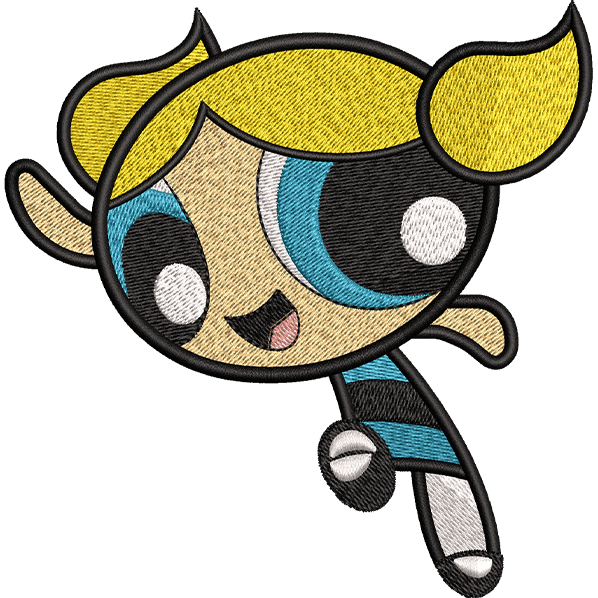 yellow puff design