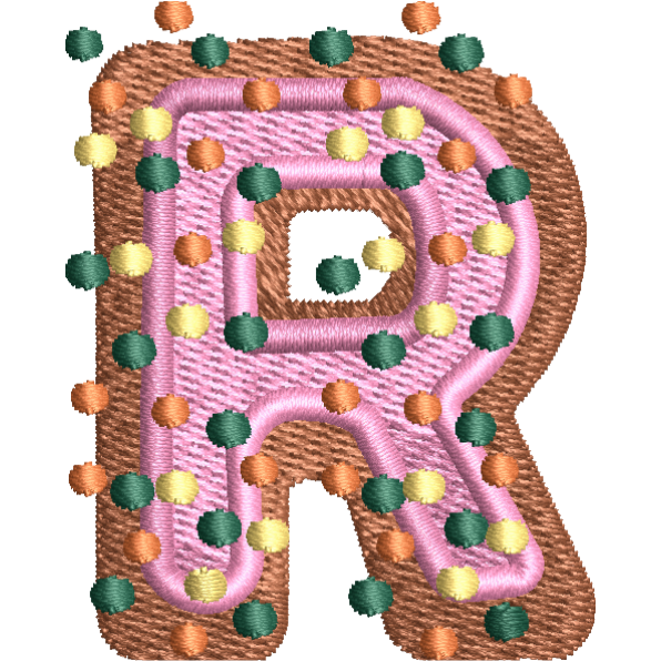 Pink Alphabet R
