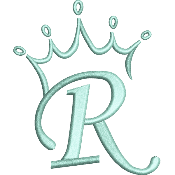Crown Letter R Design