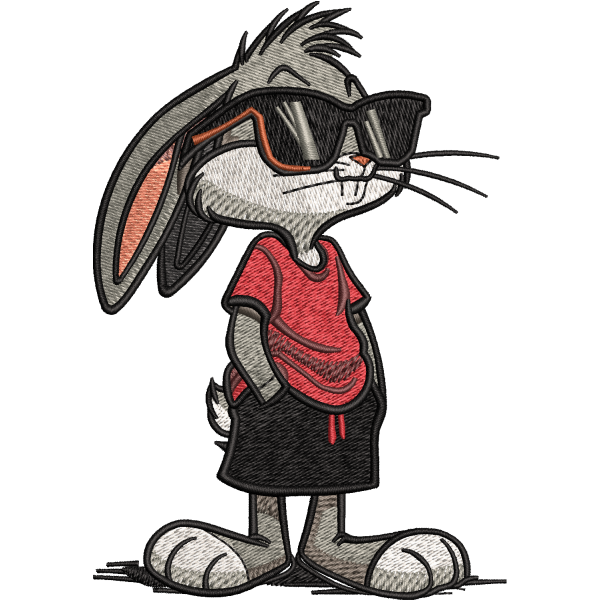 Cool Bunny in Shades Design