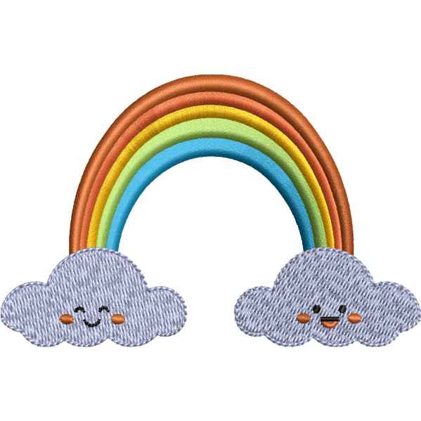 Rainbow Cloud Design