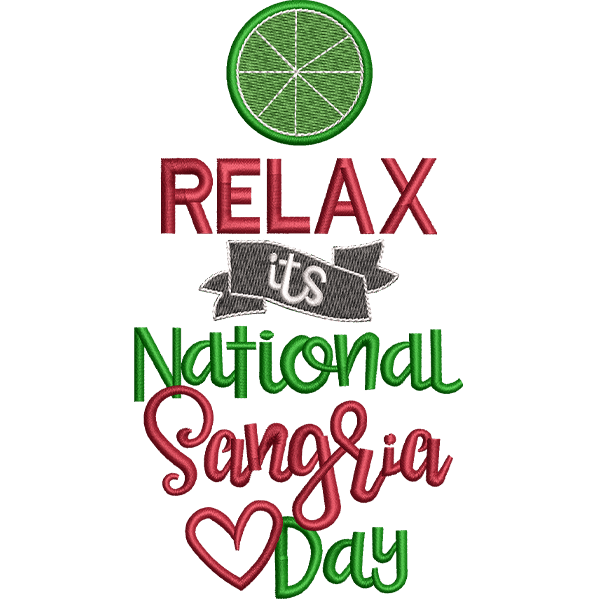 National Sangria Day Design