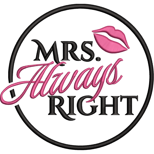 Mrs Always Right Design